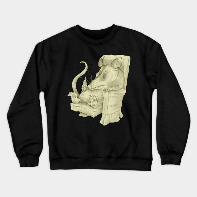 larry Crewneck Sweatshirt by bobgoodallart